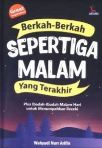 Berkah-Berkah Sepertiga Malam