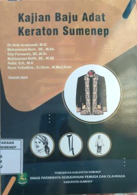 KAJIAN BAJU ADAT KERATON SUMENEP