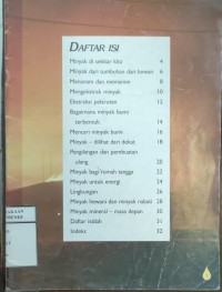 Minyak dan Lingkungan