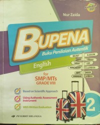 BUPENA ENGLISH FOR SMP/MTS GRADE VIII